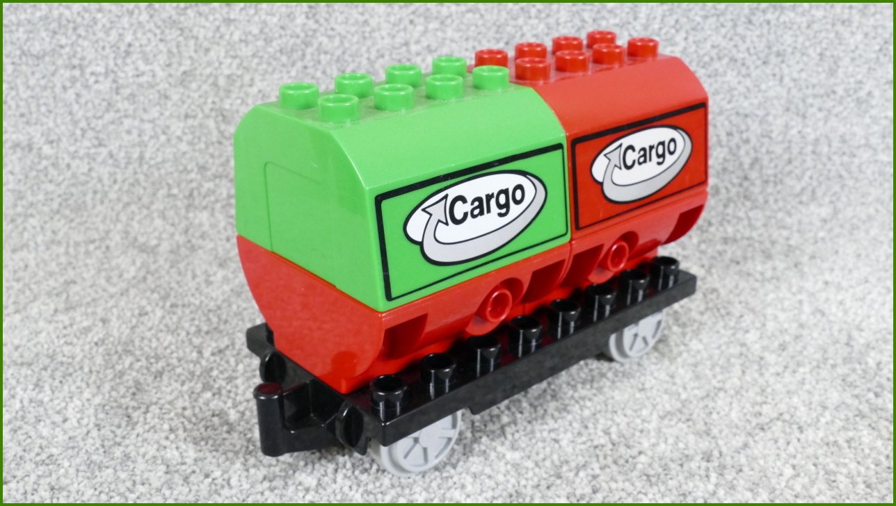 Lego® Duplo® Vagon Nákladní Cargo - Černý Podvozek