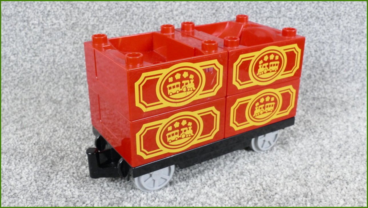 Lego® Duplo® Vagon Nákladní Kontejnery Potisk Mašinka a Vagonek