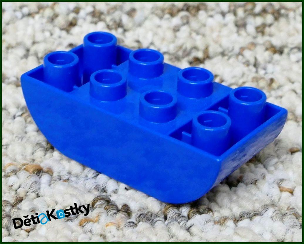 Lego® Duplo® Kostka 2x4 Zaoblená Invert - Modrá