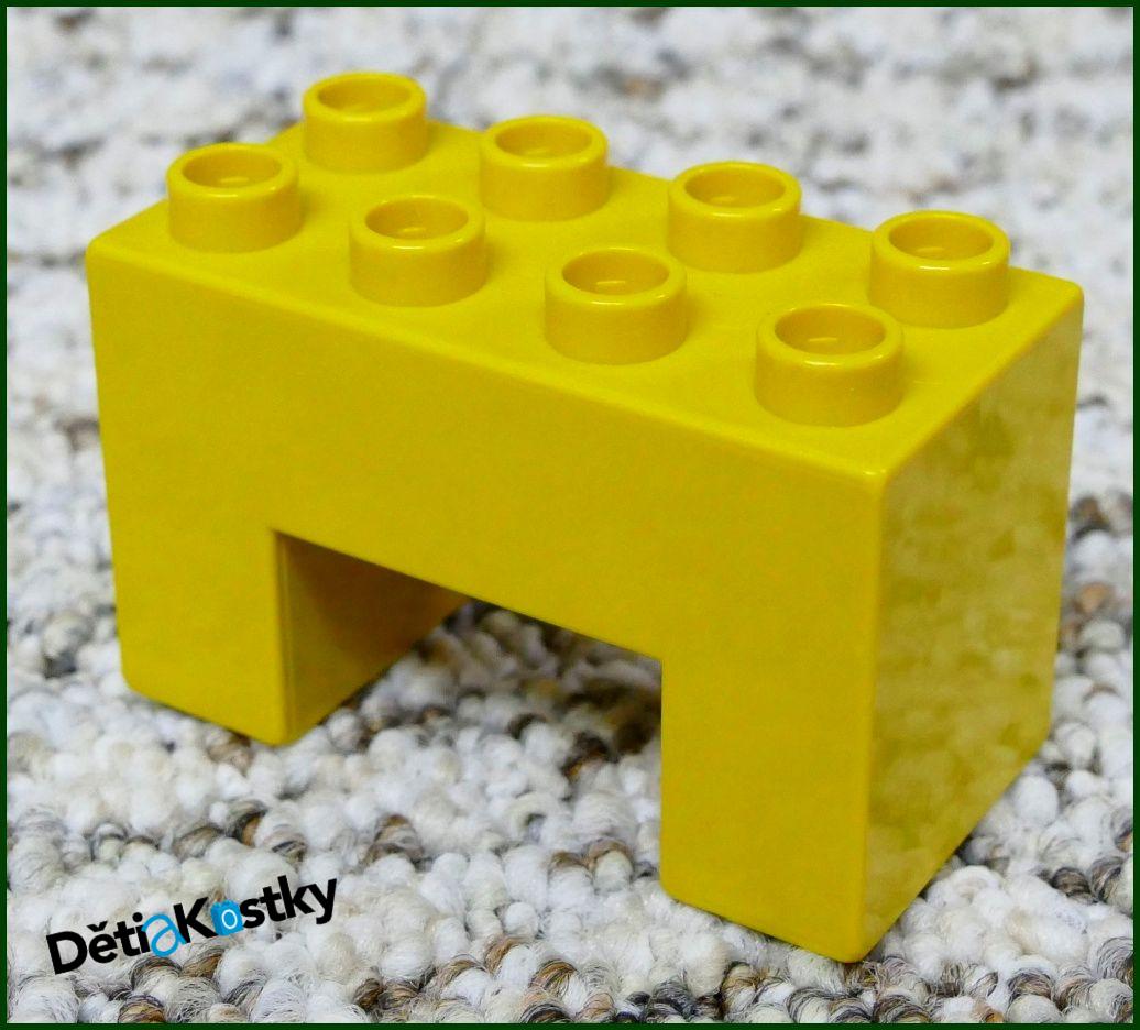 Lego® Duplo® Kostka Podstavec Mostu 2x4 Okrový
