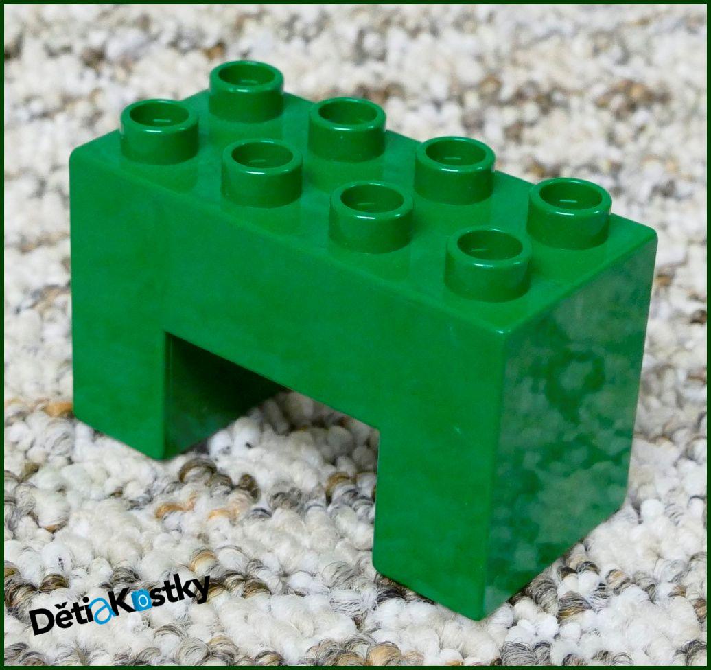Lego® Duplo® Kostka Podstavec Mostu 2x4 Zelený