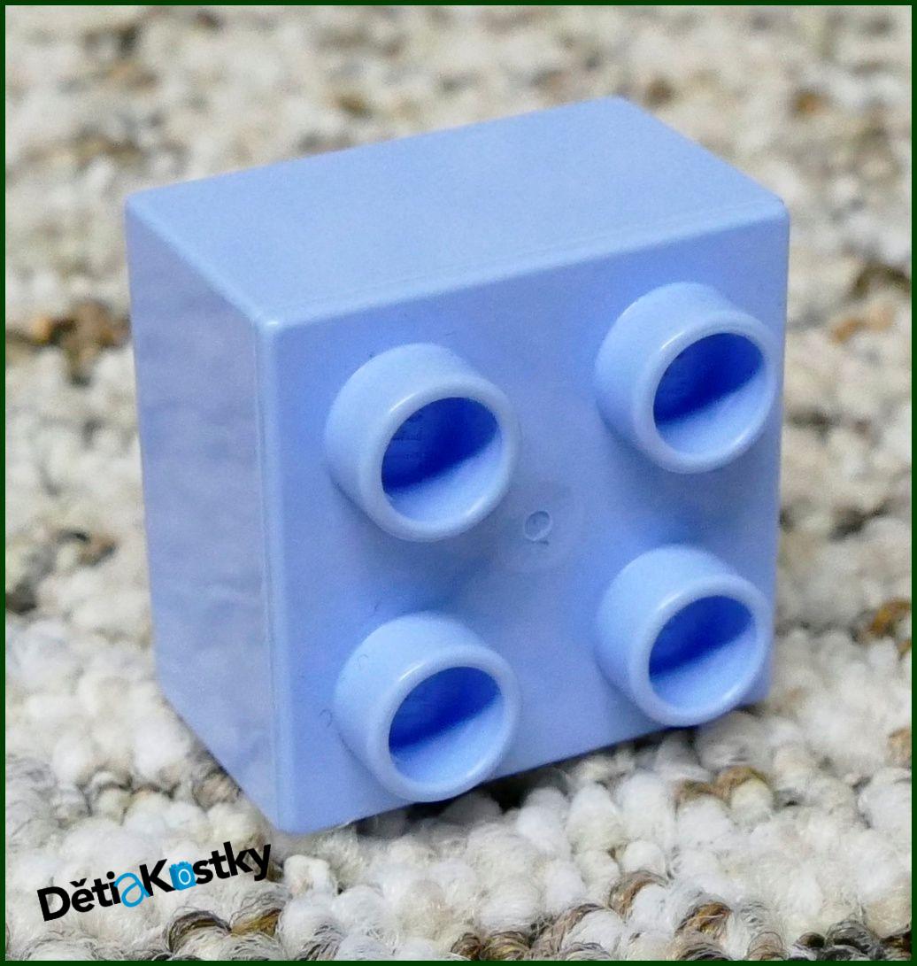 Lego® Duplo® Kostka 2x2 Bledě Modrá