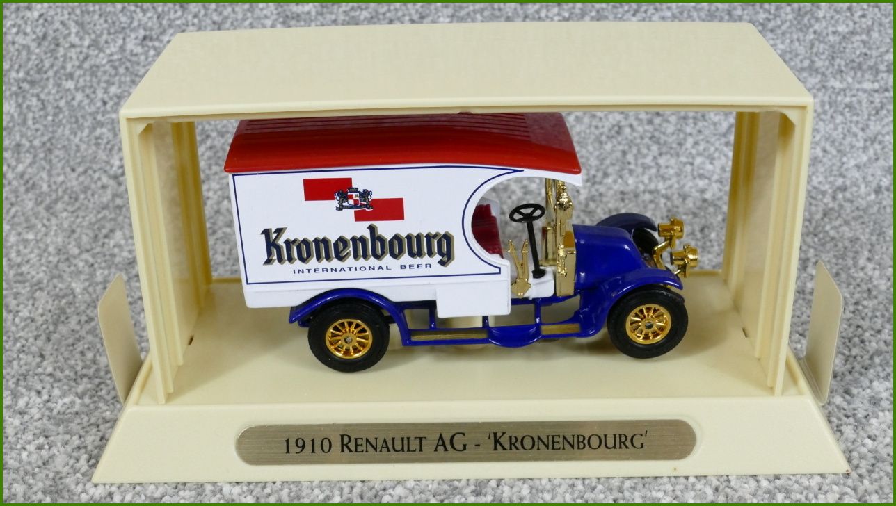 Matchbox Autíčko s Krabičkou YGB07 - 1910 Renault AG