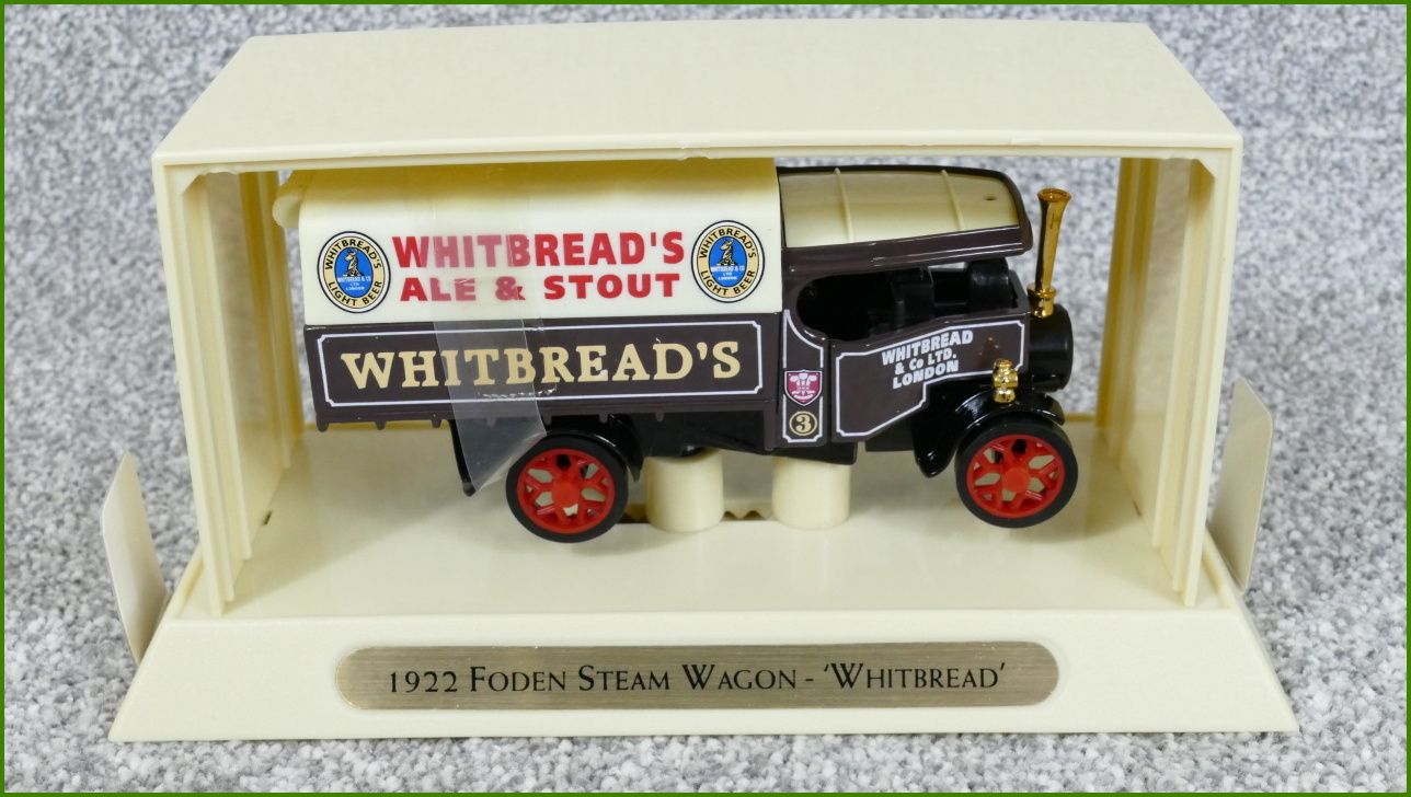 Matchbox Autíčko s Krabičkou YGB11 - 1922 Foden Steam Wagon