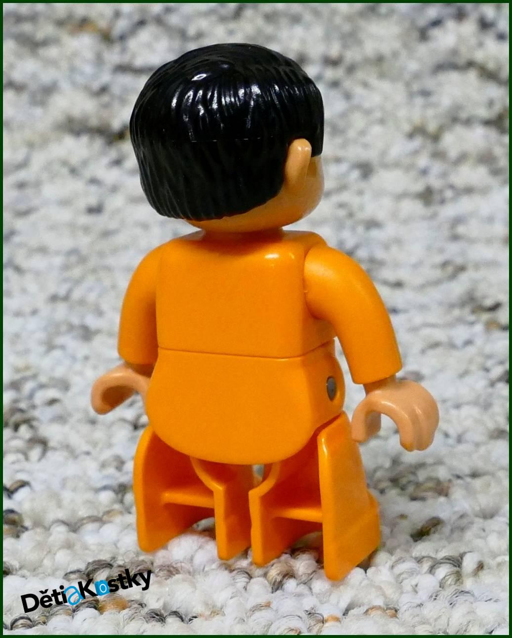 Lego® Duplo® Figurka Popelář Oranžový