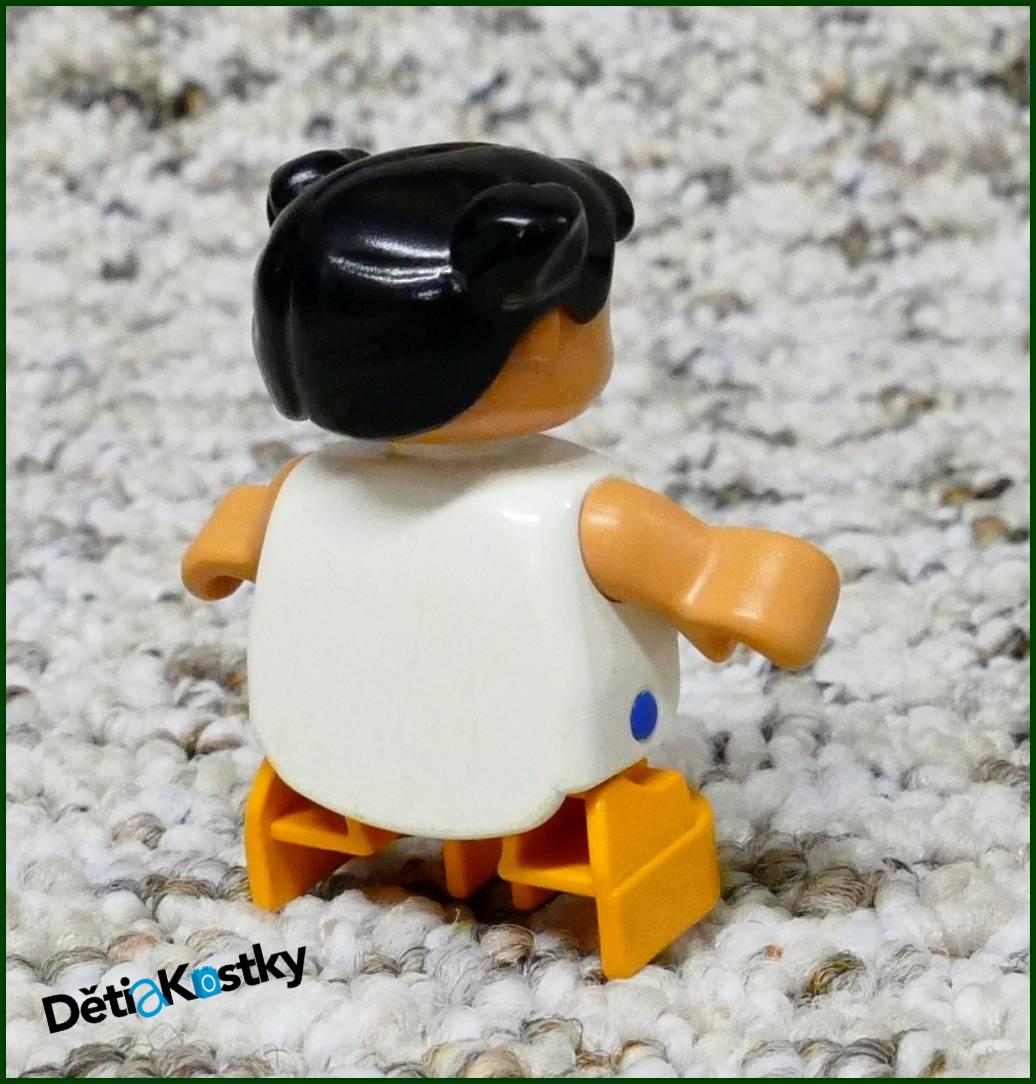 Lego® Duplo® Figurka Dítě Oranžové s Kytičkou