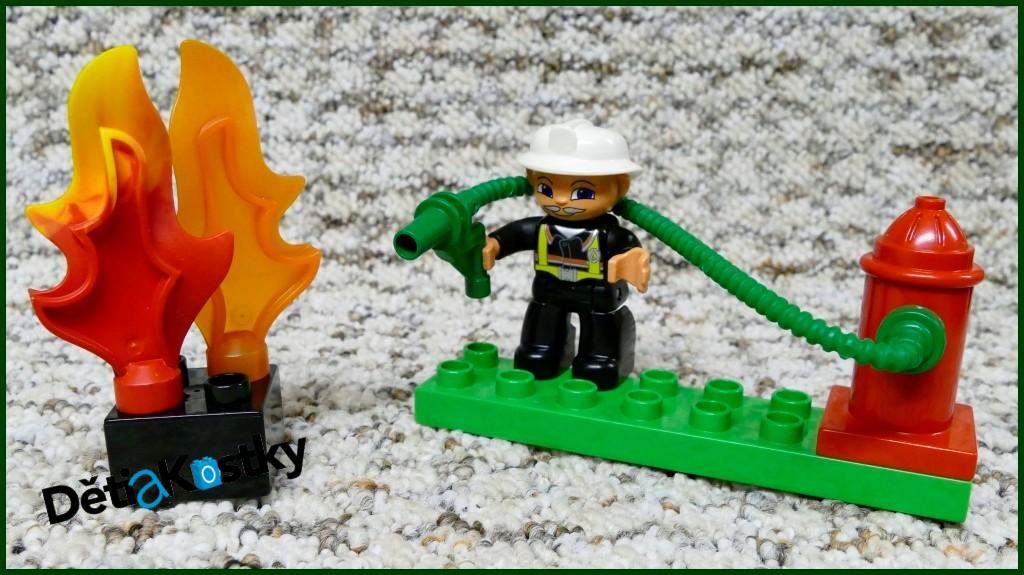 Lego® Duplo® Hasičská Hadice Zelená