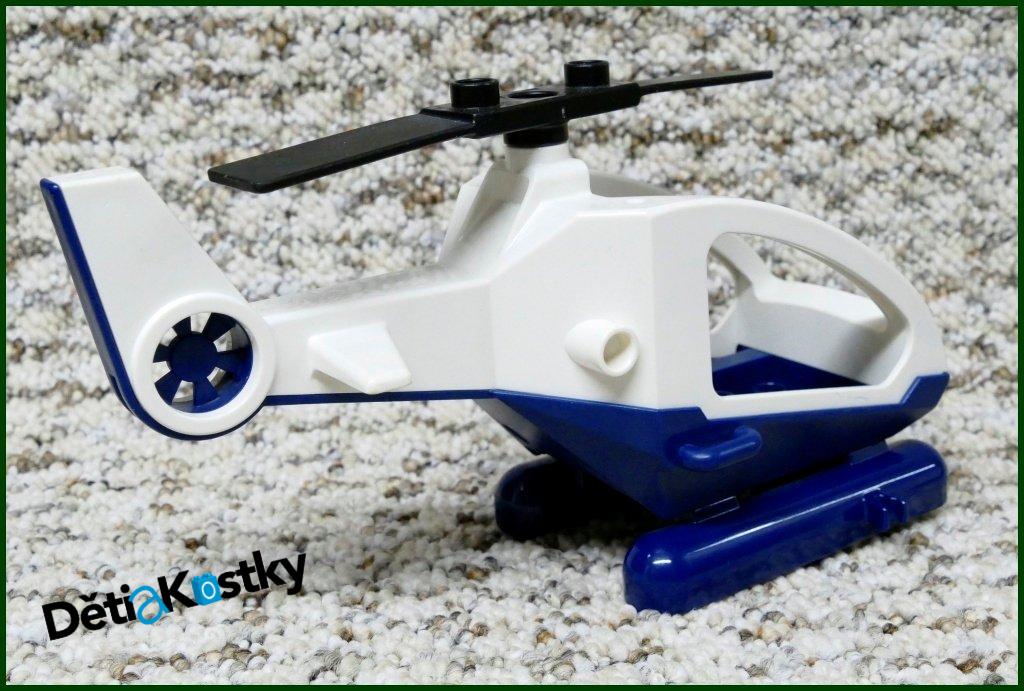Lego® Duplo® Vrtulník Tmavě Modro/Bílý