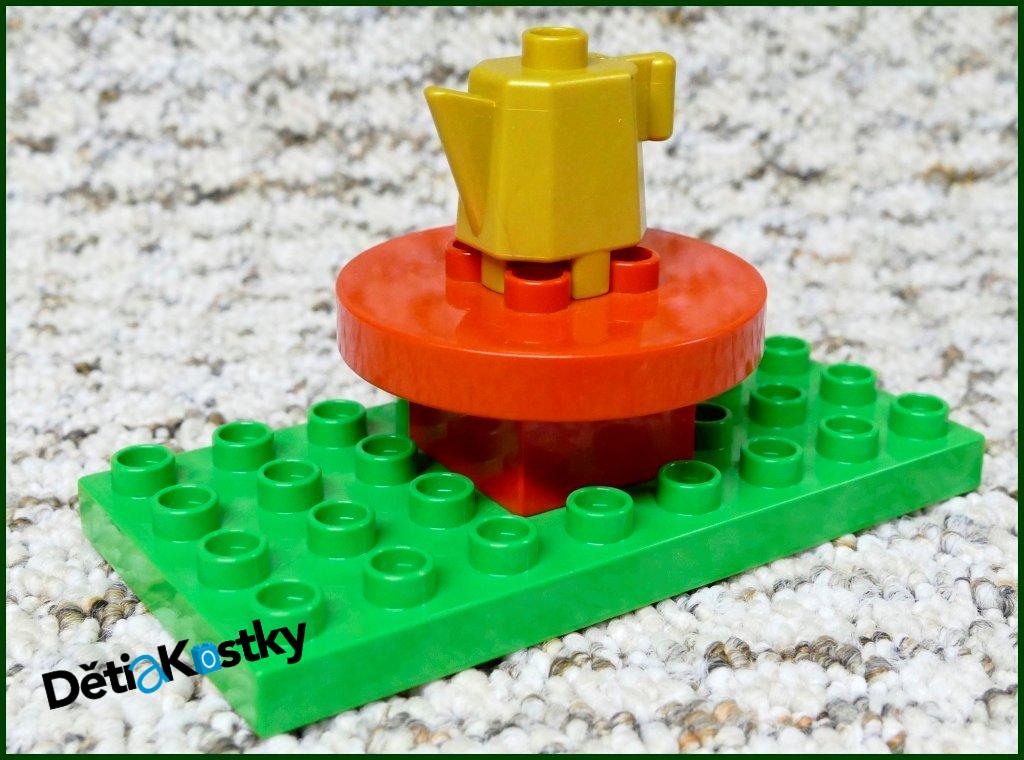 Lego® Duplo® Stůl Červený Kulatý