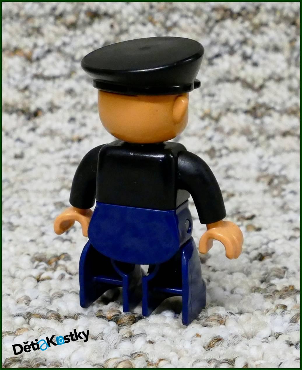 Lego® Duplo® Figurka Policajt v Černém