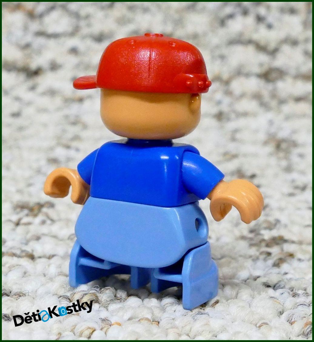 Lego® Duplo® Figurka Dítě Skate - Otočná Kšiltovka