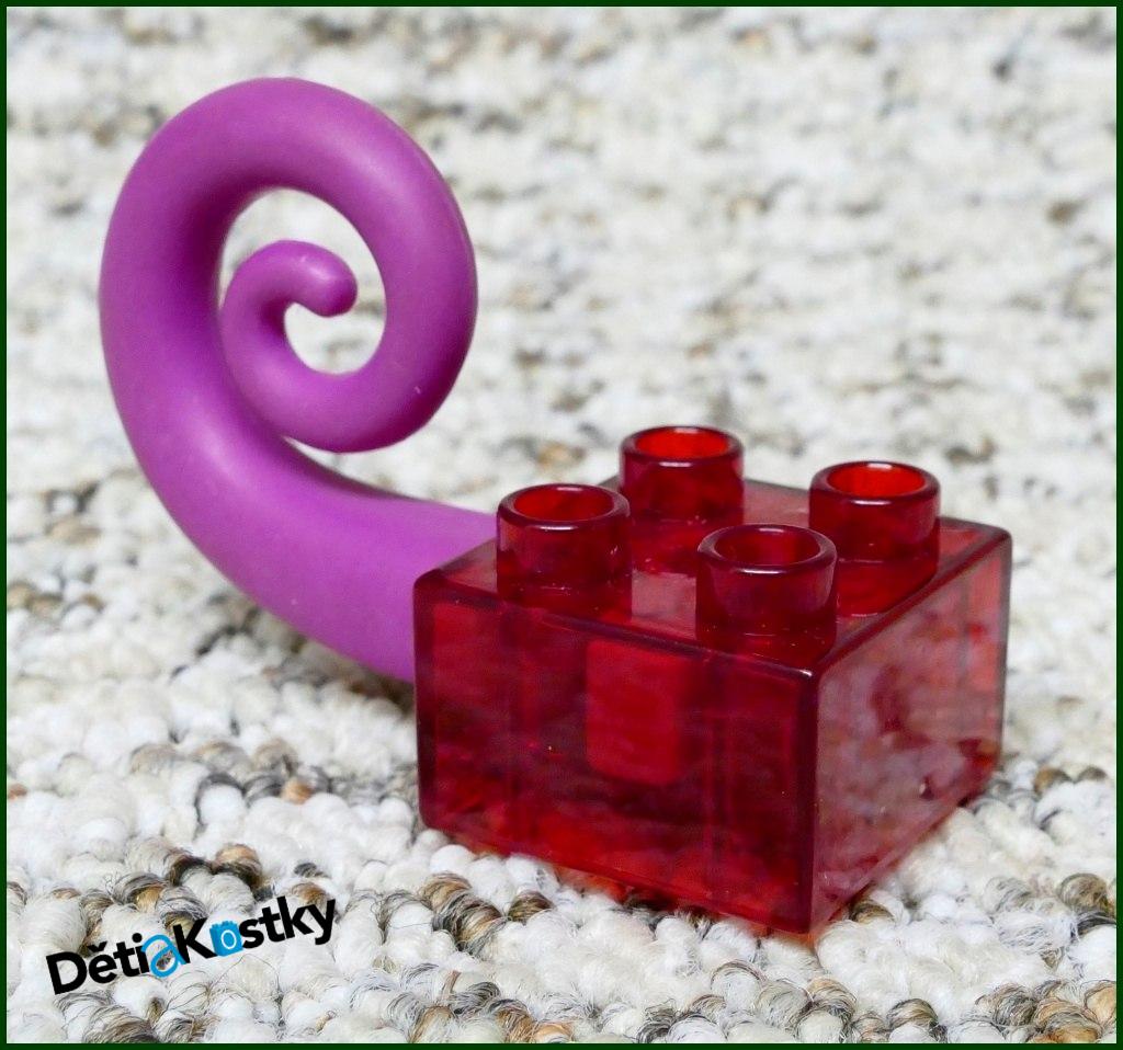 Lego® Duplo® Kostka s Ocasem - Červená
