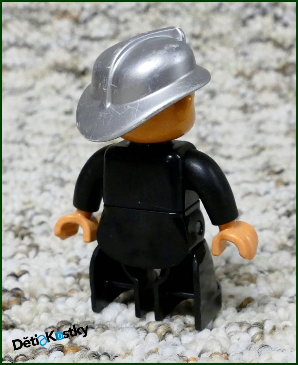 Lego® Duplo® Figurka Hasič se Stříbrnou Přilbou