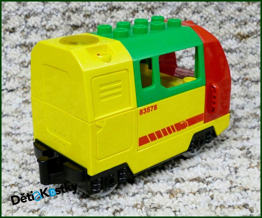 Lego® Duplo® Mašinka Osobní - Červeno/Zelená