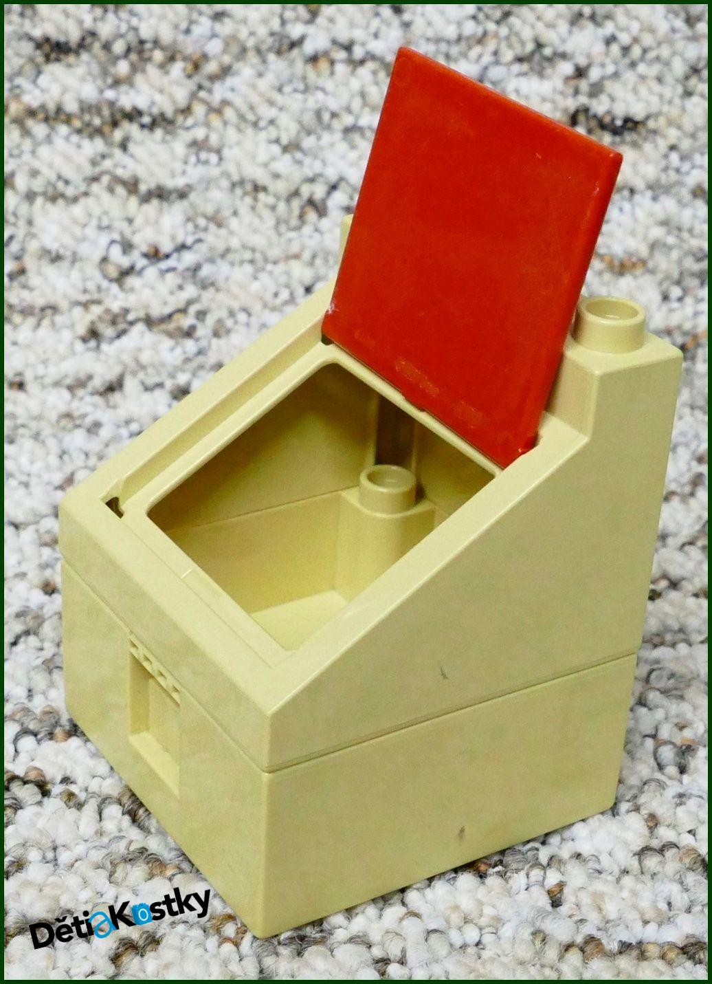 Lego® Duplo® Bořek Stavitel Kontejner (Červené Víko)
