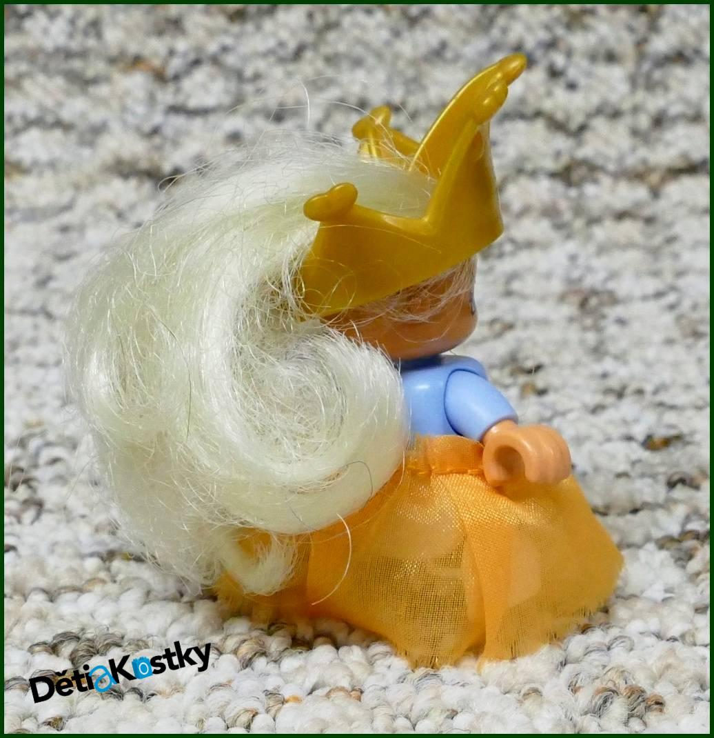 Lego® Duplo® Figurka Princezna s Vlasy, Korunou a šaty