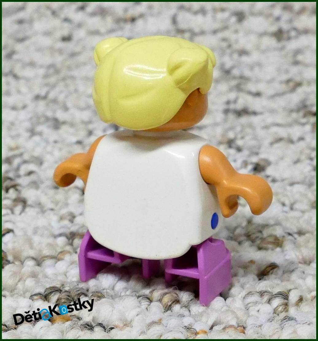 Lego® Duplo® Figurka Dítě Blond s Růžovými Kytičkami