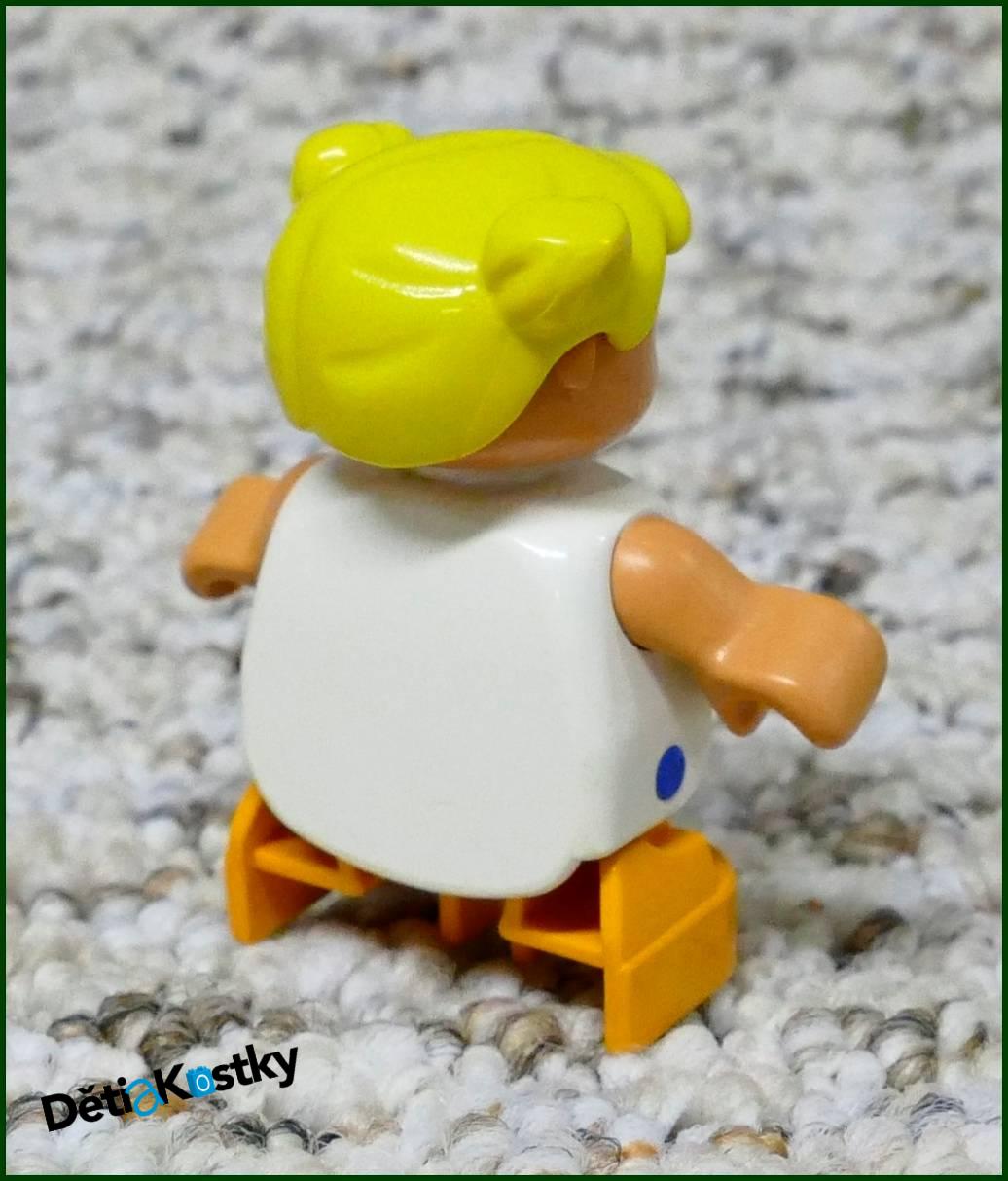 Lego® Duplo® Figurka Dítě Oranžové s Fialovými Kytičkami