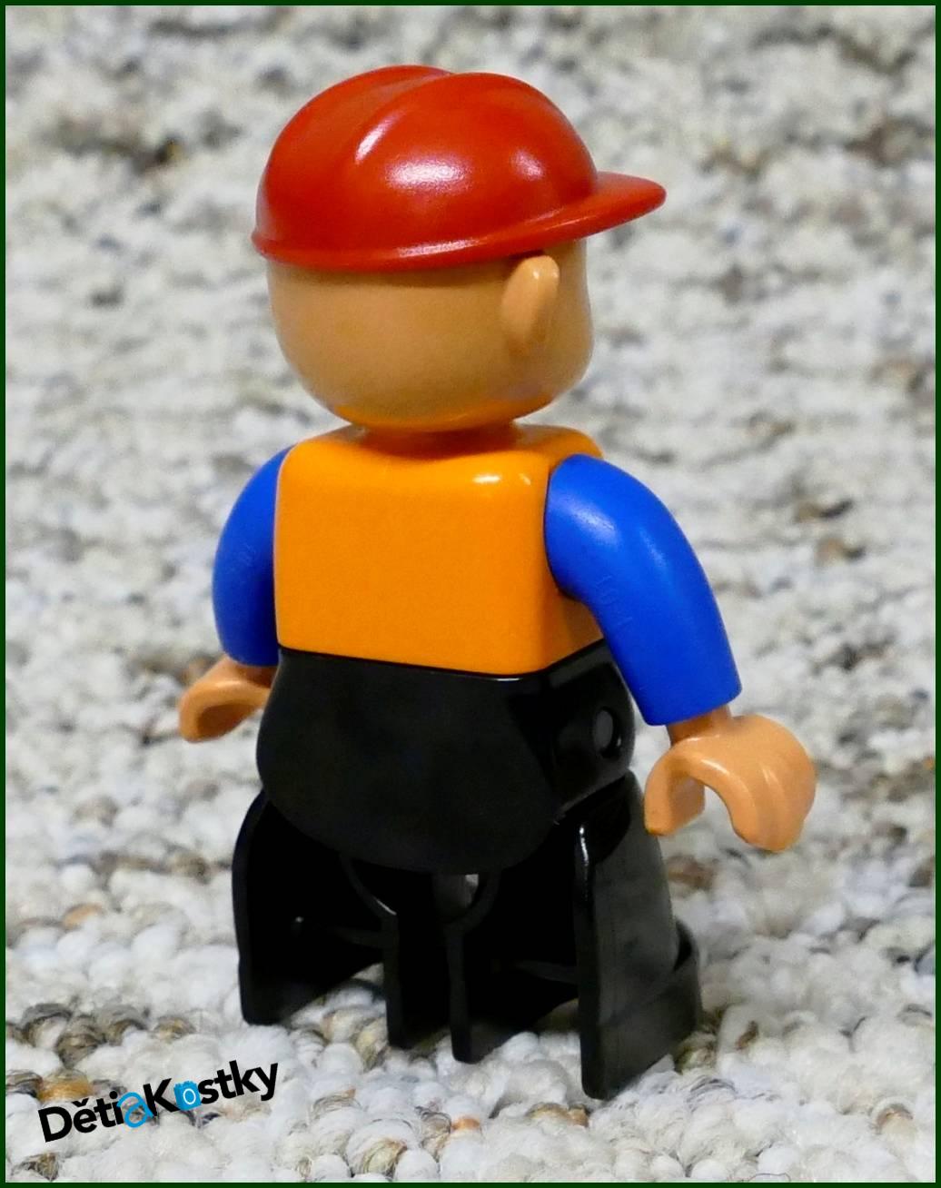 Lego® Duplo® Figurka Posunovač - Červená Přilba