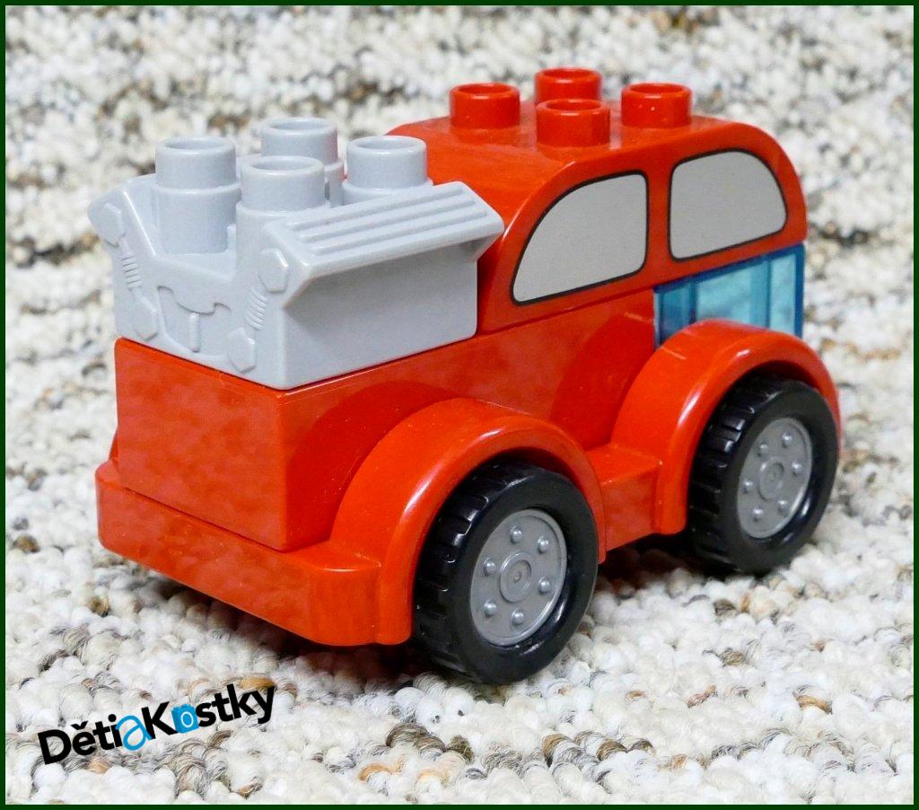 Lego® Duplo® Autíčko z Kostek Červené