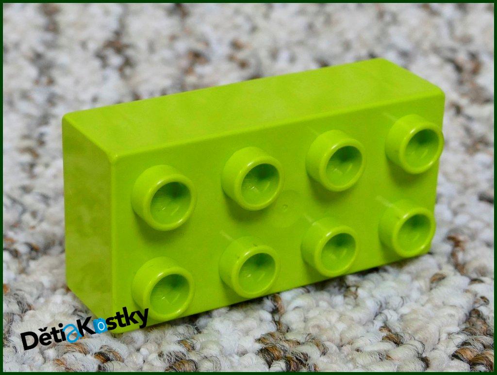 Lego® Duplo® Kostka 2x4 Limetka Světlá