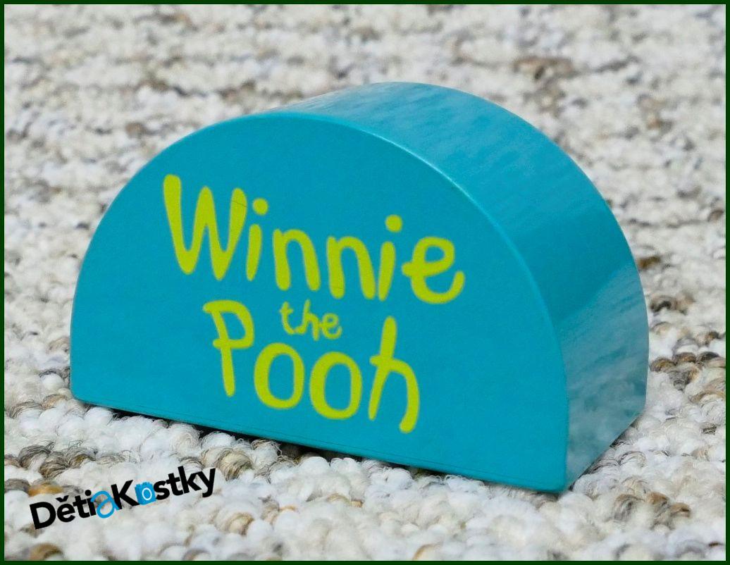 Lego® Duplo® Kostka Půlkulatá Tyrkysová - Winnie the Pooh