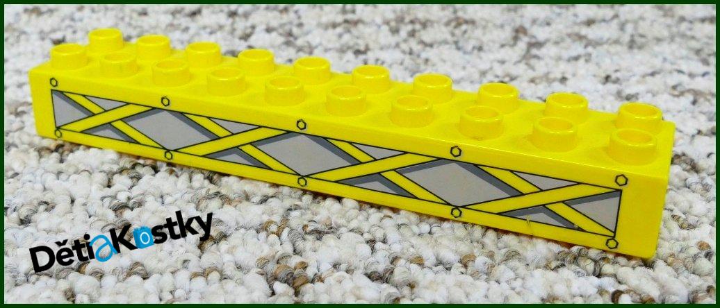 Lego® Duplo® Kostka 2x10 Část Ramena Jeřábu