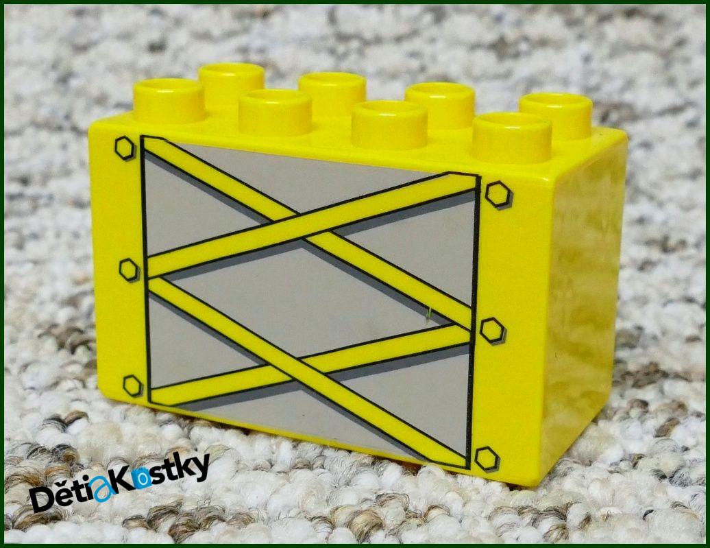Lego® Duplo® Kostka 2x4x2 Část Jeřábu