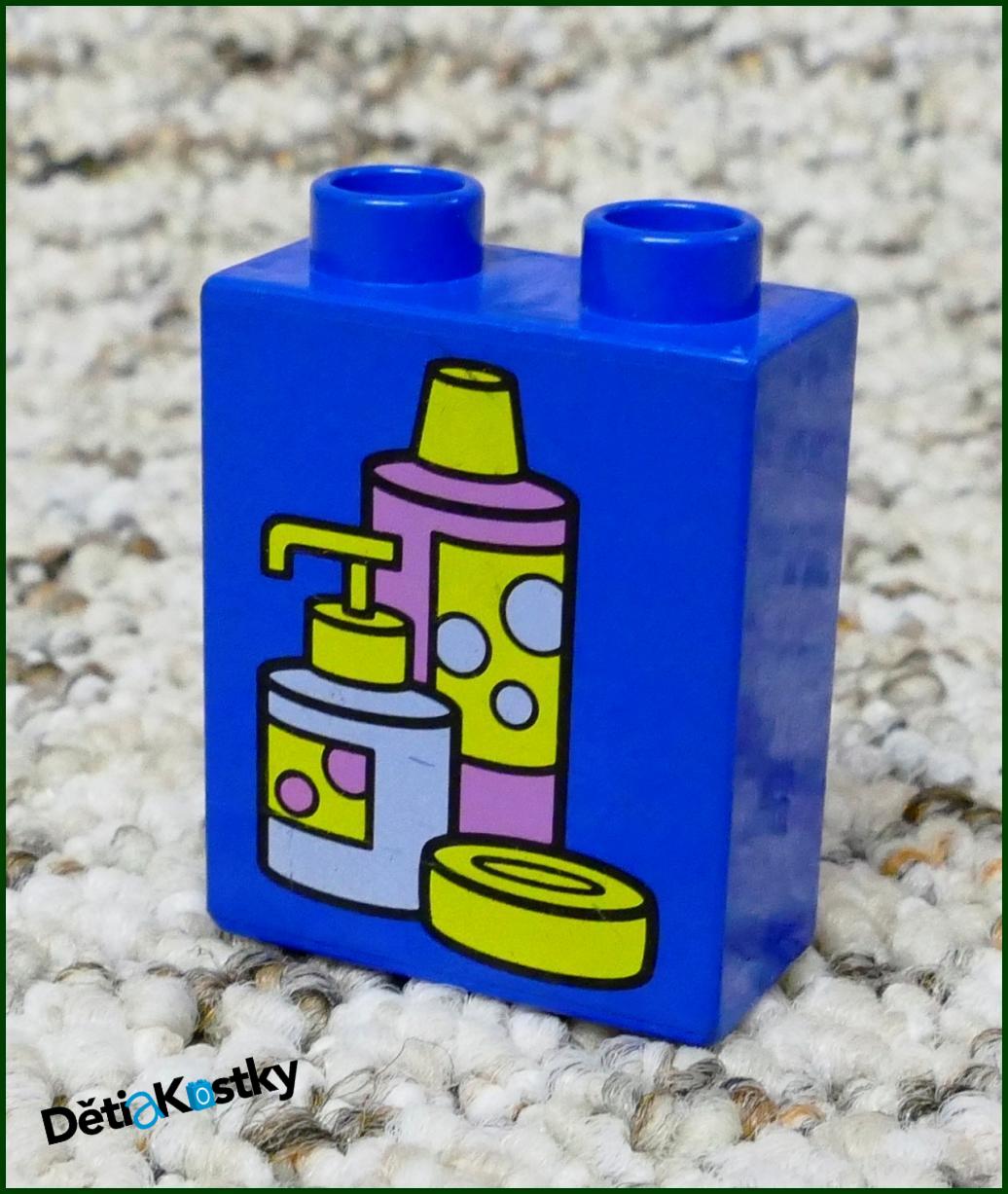 Lego® Duplo® Kostka 1x2x2 Modrá - Mýdlo, Šampon