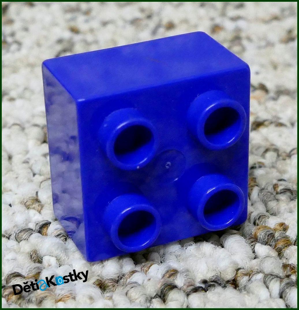Lego® Duplo® Kostka 2x2 Fialovo-modrá