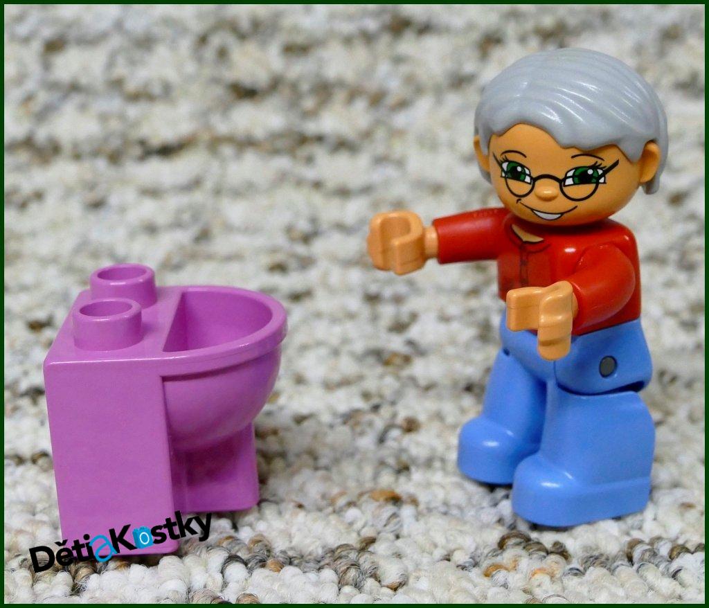 Lego® Duplo® Umyvadlo Růžové