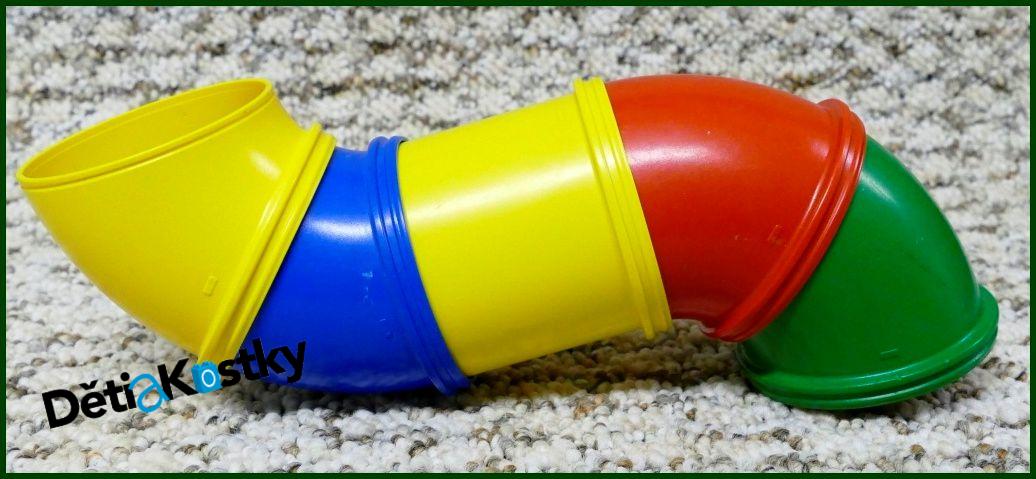 Lego® Duplo® Potrubí Rovné Žluté