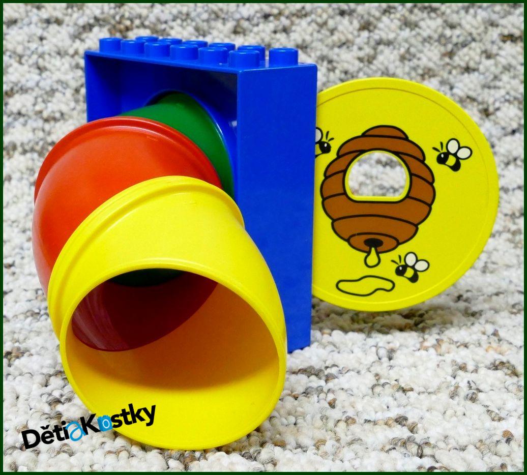 Lego® Duplo® Vstup / Výstup z Dráhy (Modrá/Úl)