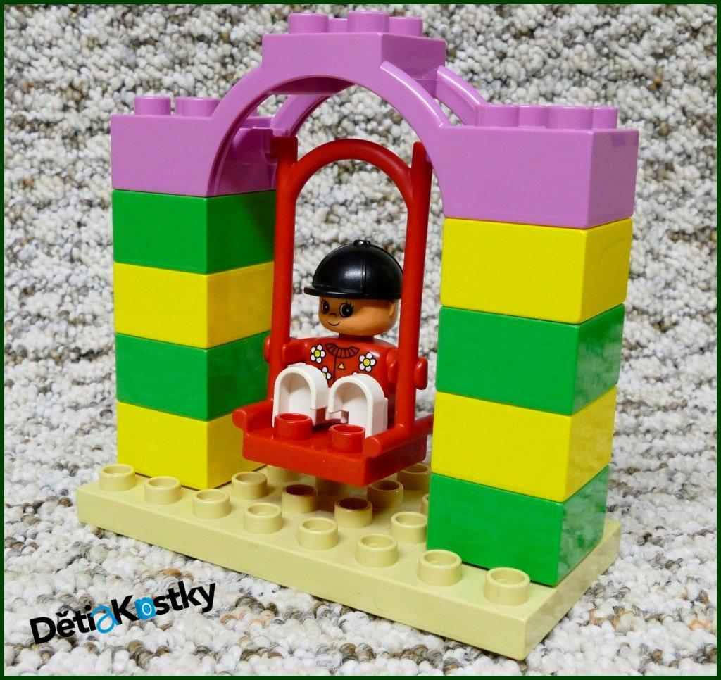 Lego® Duplo® Houpačka Červená/Béžová Deska