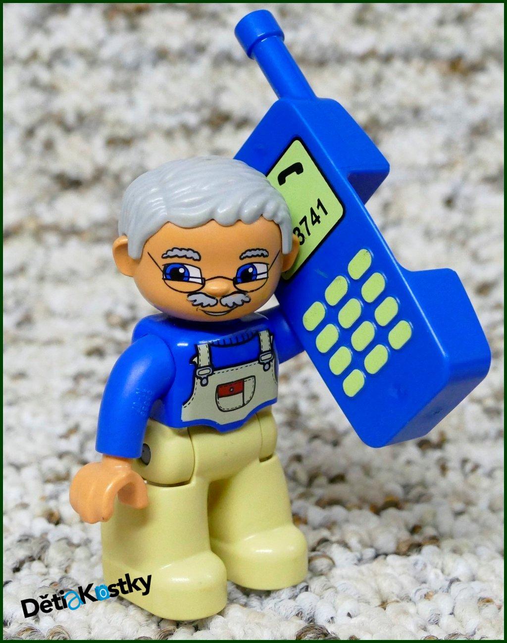 Lego® Duplo® Mobil Tmavě Modrý