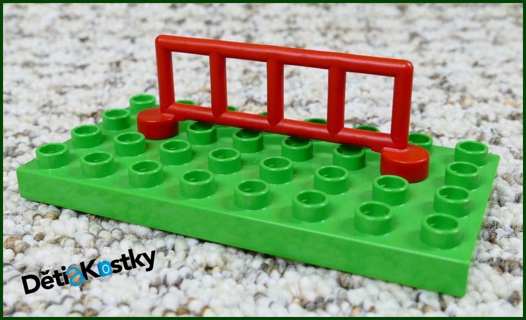 Lego® Duplo® Plot Červený - 5 Příček