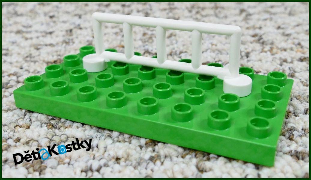 Lego® Duplo® Plot Bílý - 5 Příček