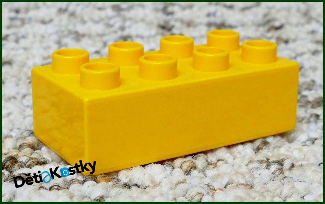 Lego® Duplo® Kostka 2x4 Oranžová - Zoo