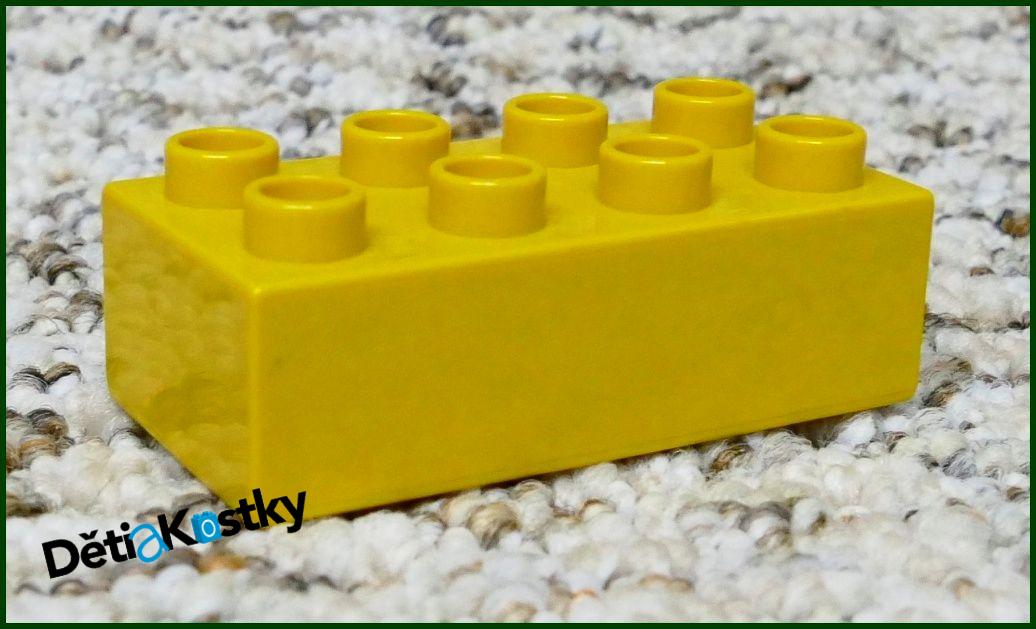 Lego® Duplo® Kostka 2x4 Okrová - Balík