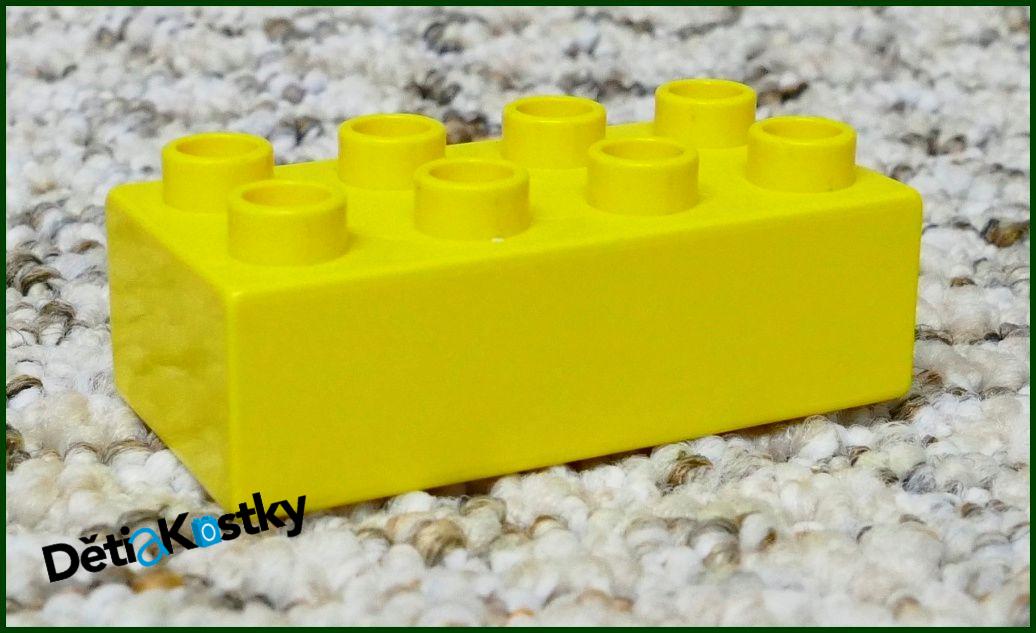 Lego® Duplo® Kostka 2x4 Žlutá - Boutique
