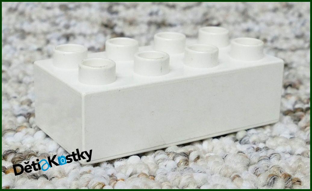 Lego® Duplo® Kostka 2x4 Bílá - Policie