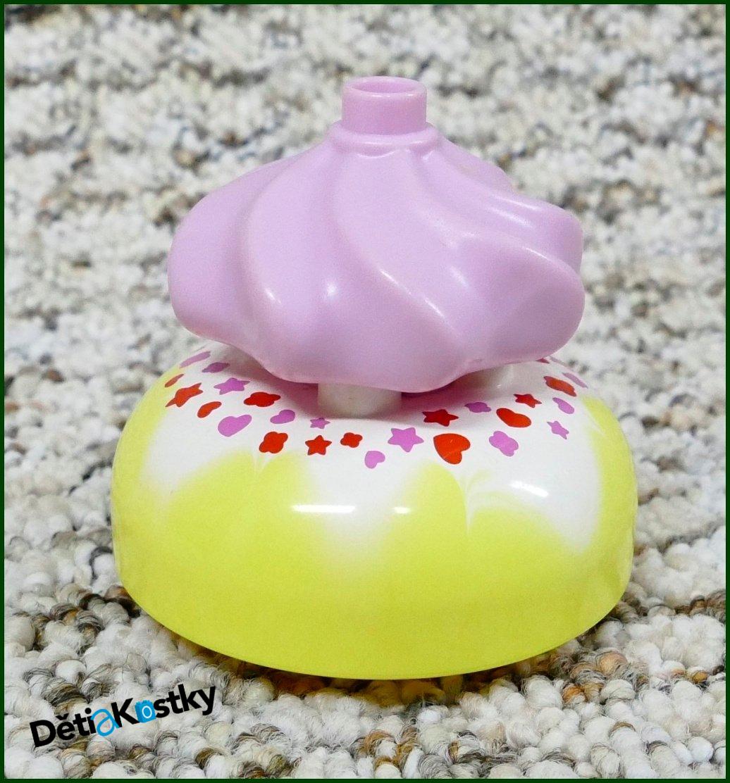 Lego® Duplo® Kostka - Kopeček Zmrzliny Malý Růžový