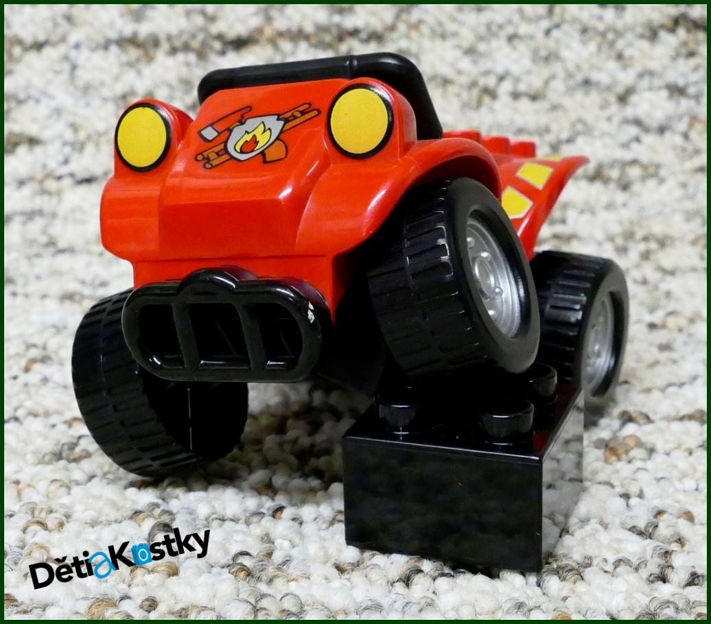 Lego® Duplo® Čtyřkolka Terénní Hasičská