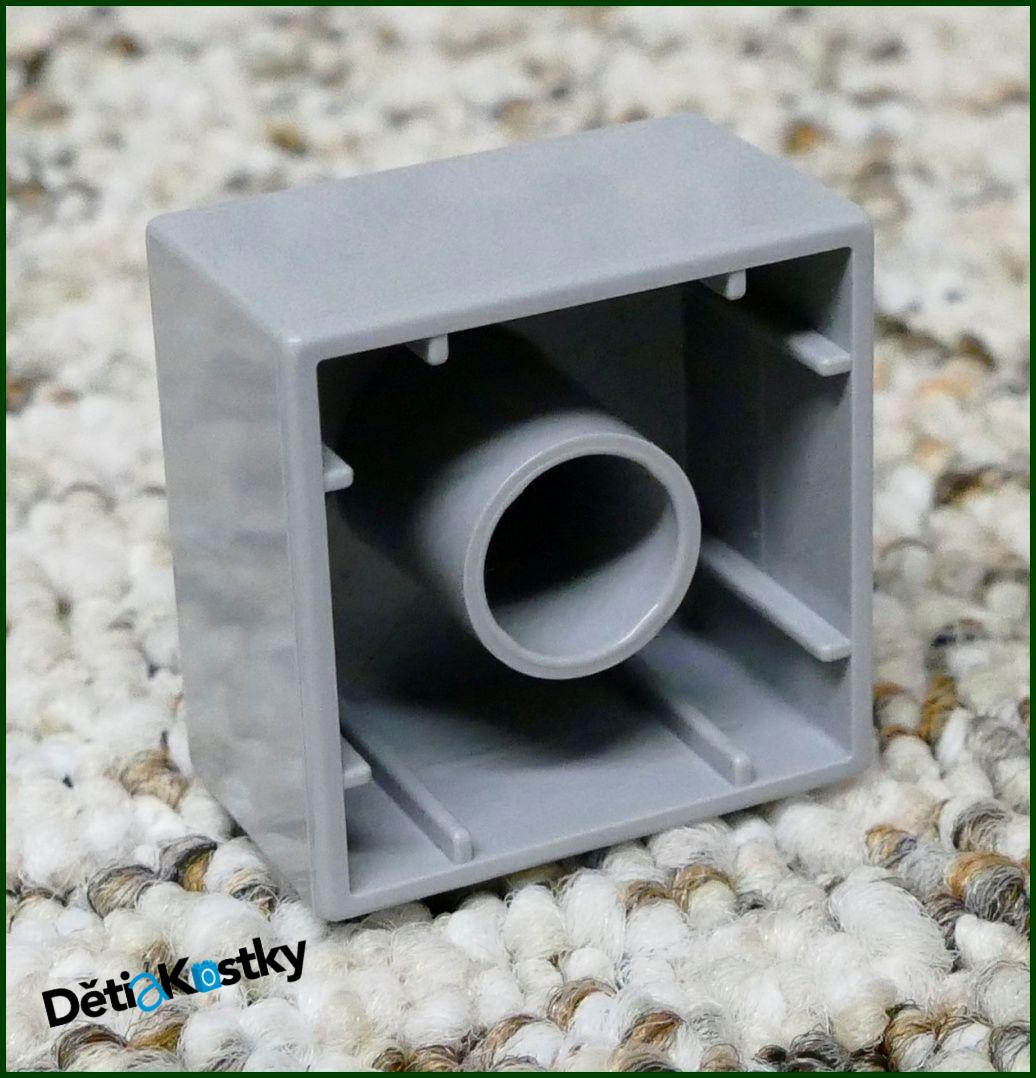 Lego® Duplo® Kostka 2x2 Světle Šedá