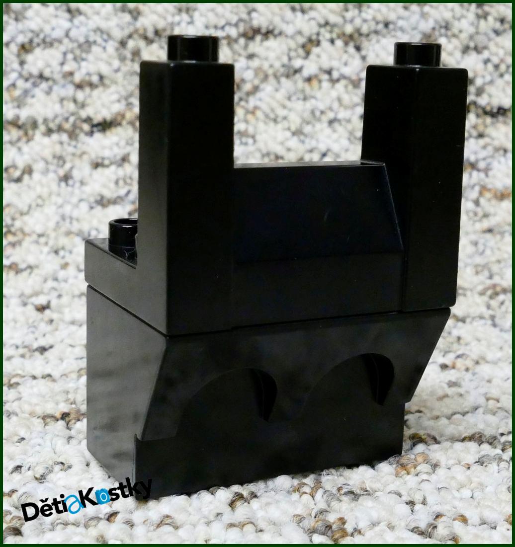 Lego® Duplo® Hradba Horní Díl - Černá