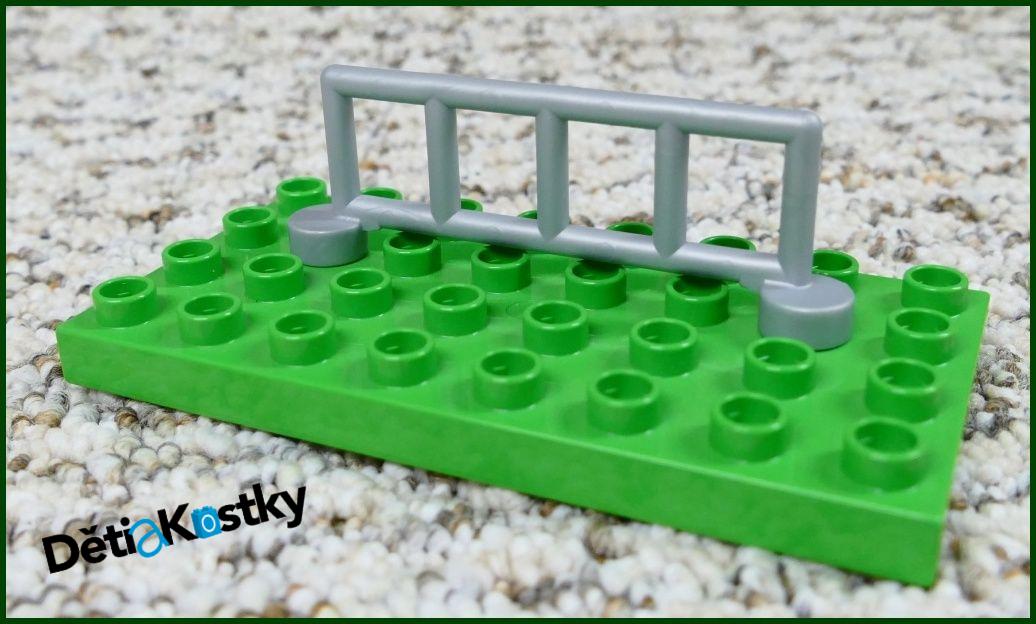 Lego® Duplo® Plot Stříbrný - 5 Příček