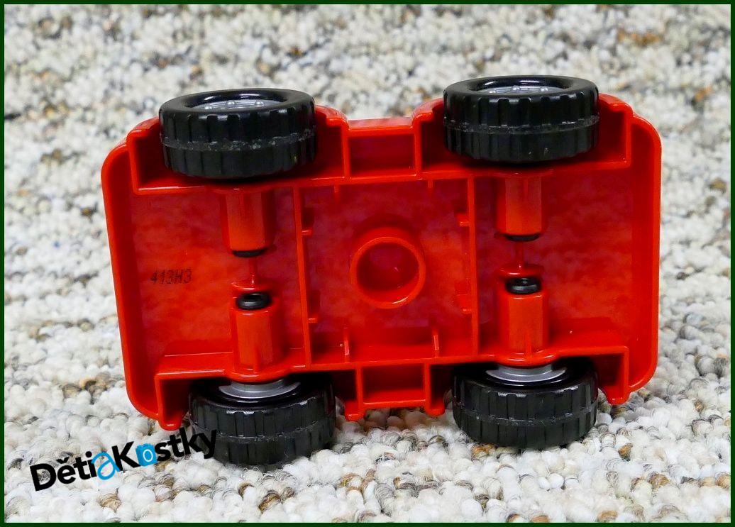 Lego® Duplo® Podvozek Autíčka 4x6 Červený