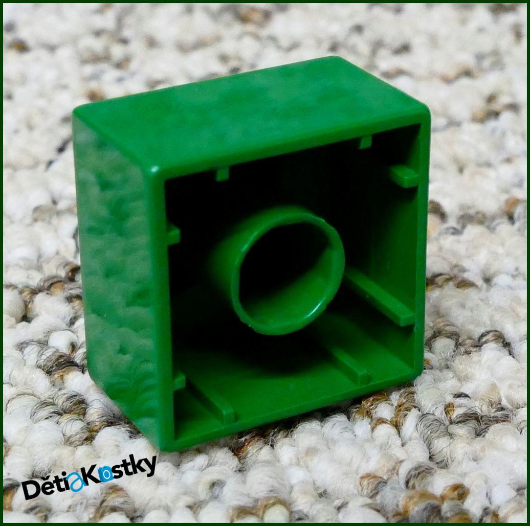 Lego® Duplo® Kostka 2x2 Tmavě Zelená - Top Stav