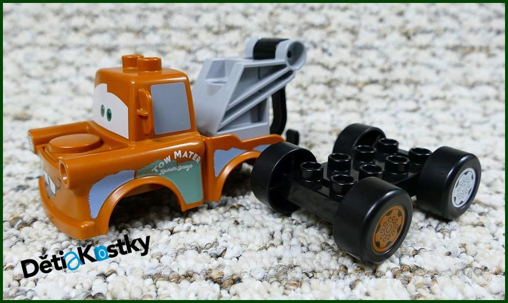Lego® Duplo® Cars - Burák (Šedý Hák-Nový Typ)