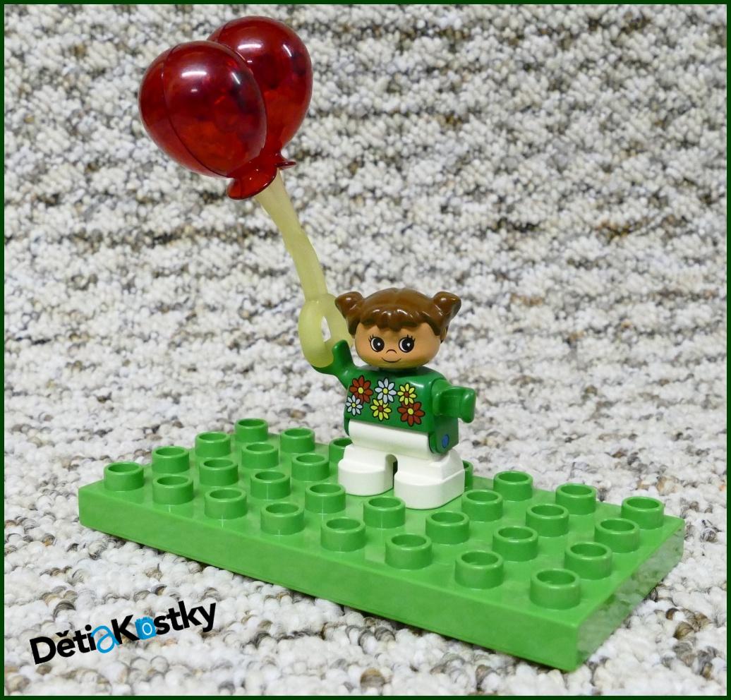 Lego® Duplo® Balonky Pro Figurky Průhledné Červené